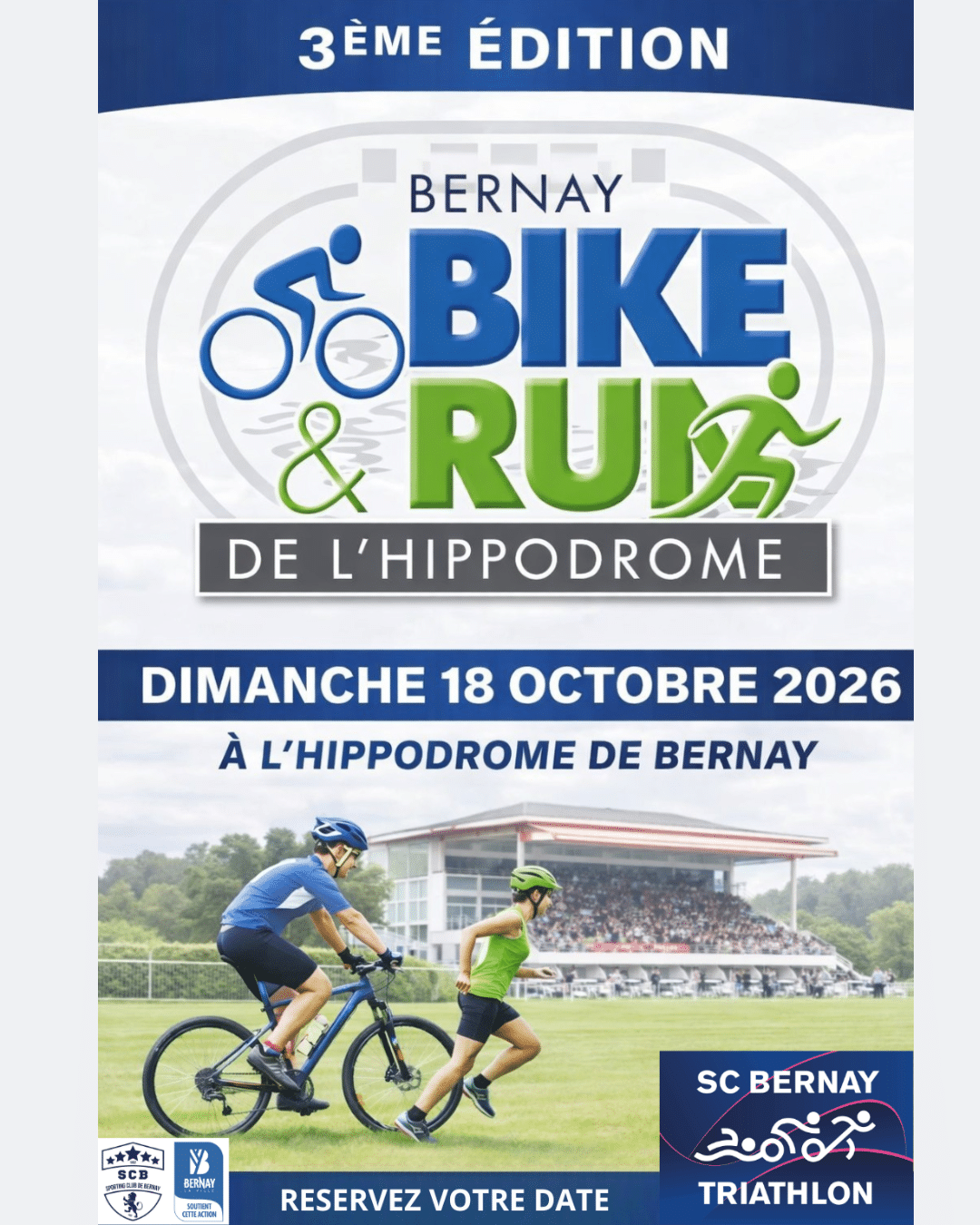 Affiche bike & run